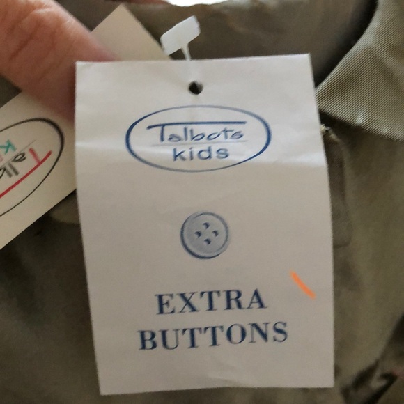 NWT TALBOTS infant 100% silk Holiday dress - Picture 3 of 8